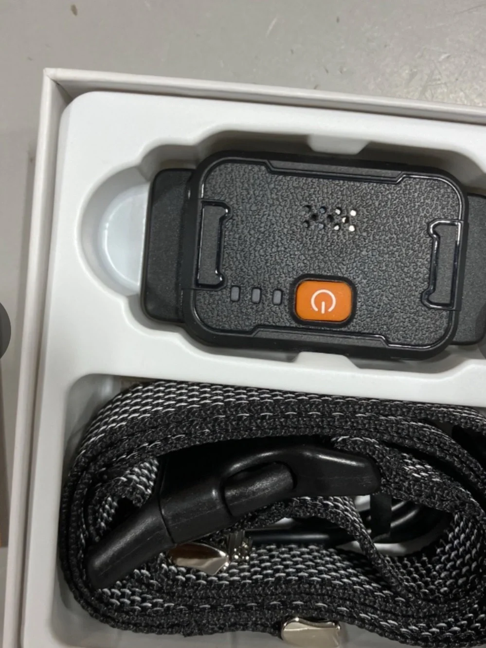 BNIB Waterproof GPS Pet Tracker Collar Clip , virtual fence - Black